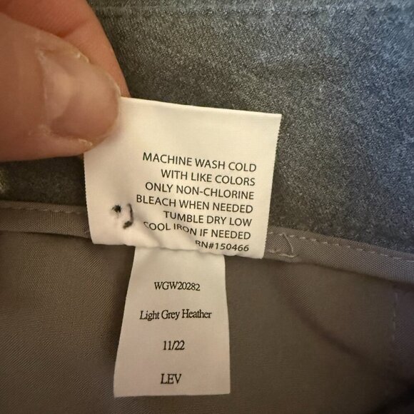 Women's 8 41 Hawthorn Gray Dress Pants - Picture 7 of 7